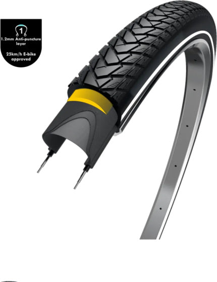 Wolff Traveler Tire 28 x 1.50 (40-622) Antilek Black