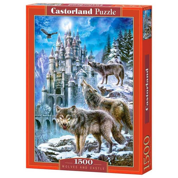 Castorland Puzzle - Schloss mit Wölfen - 1500 Stücke