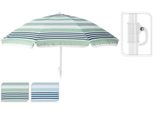 Pro Garten-Strandschirm ø180cm gestreift