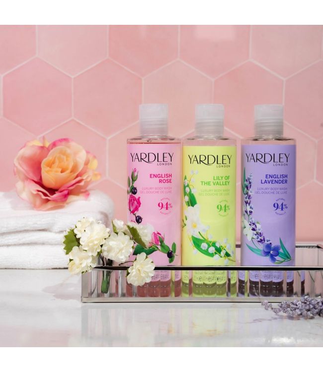 Yardley London English Body Wash Rose 250 ml
