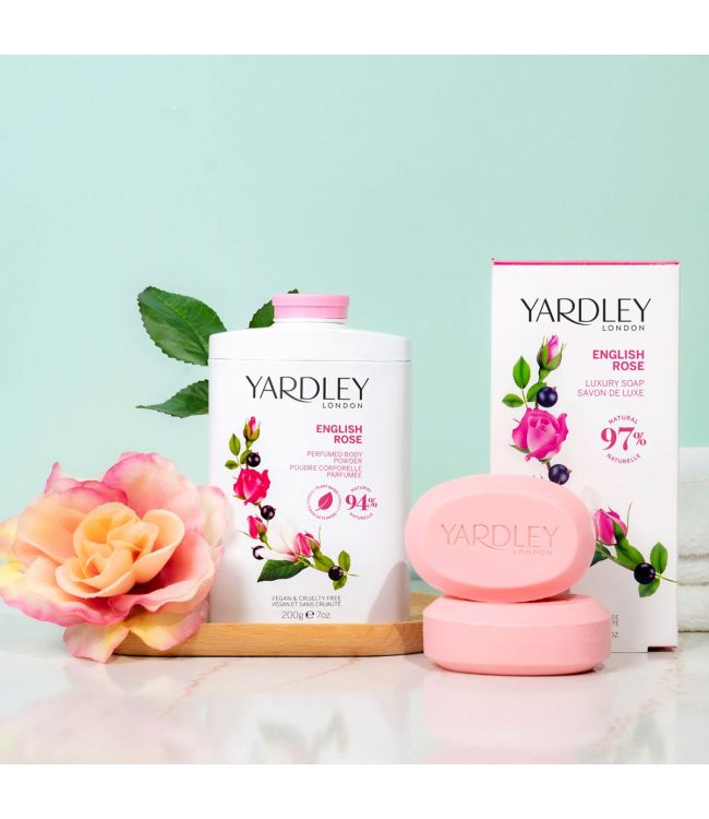 Yardley London English Soap Rose 3x100gr.