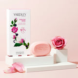Yardley London sapone alla rosa inglese 3x100gr.