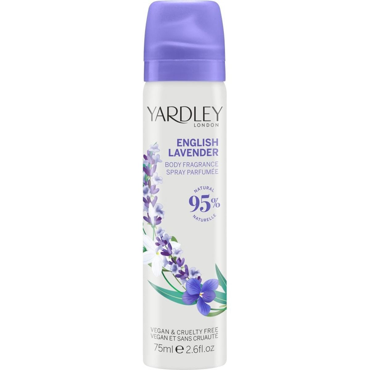 Yardley london levendula testpermet 75 ml