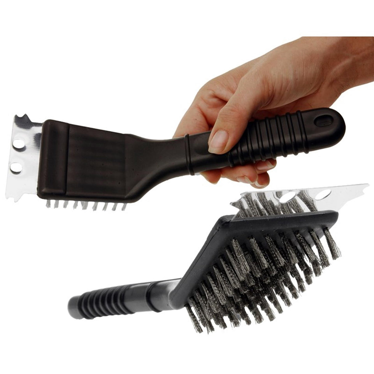 BBQ cleaning brush 2-in-1