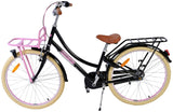 Bicicleta infantil Volare Excellent - Meninas - 24 polegadas - Preta - 3 marchas