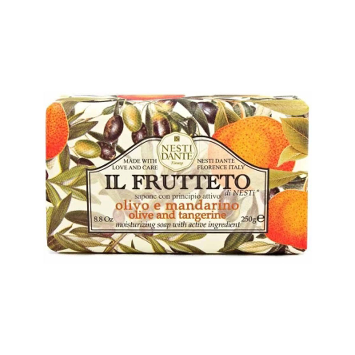 Nesti dante il frutteto olive tangerine soap 250gr.