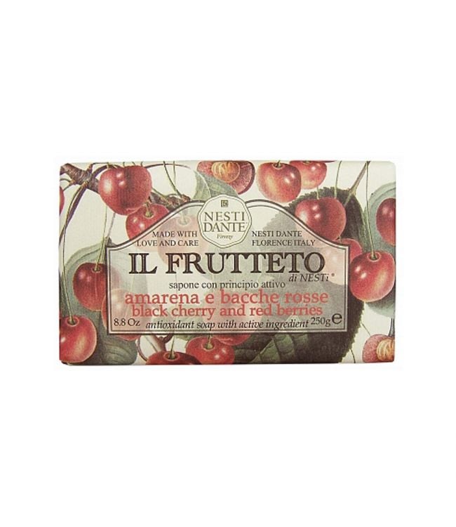 Nesti Dante Il Frutteto Black Cherry Red Berries Soap 250gr.