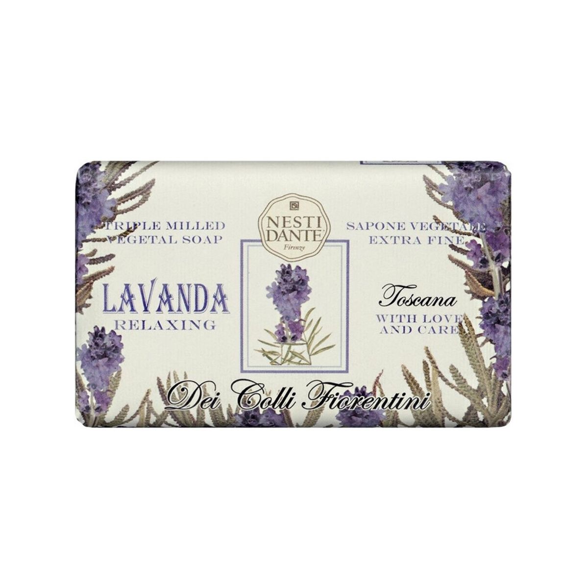 Nesti dante 6 pièces savon lavande fiorentini 250gr.