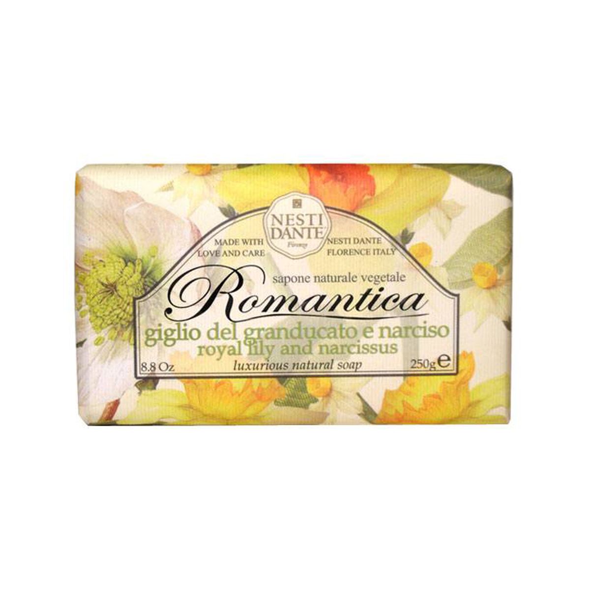 Nesti dante romantica royal lily narcissus soap 250gr.