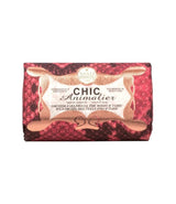 Nesti Dante Chic Animalier Wild Orchid, Red Rea lämnar tiare tvål 250gr.