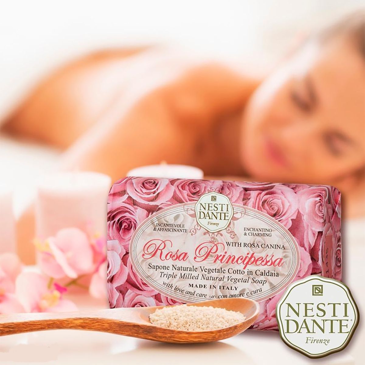 Nesti Dante Rosa Prinsensa soap 150gr.