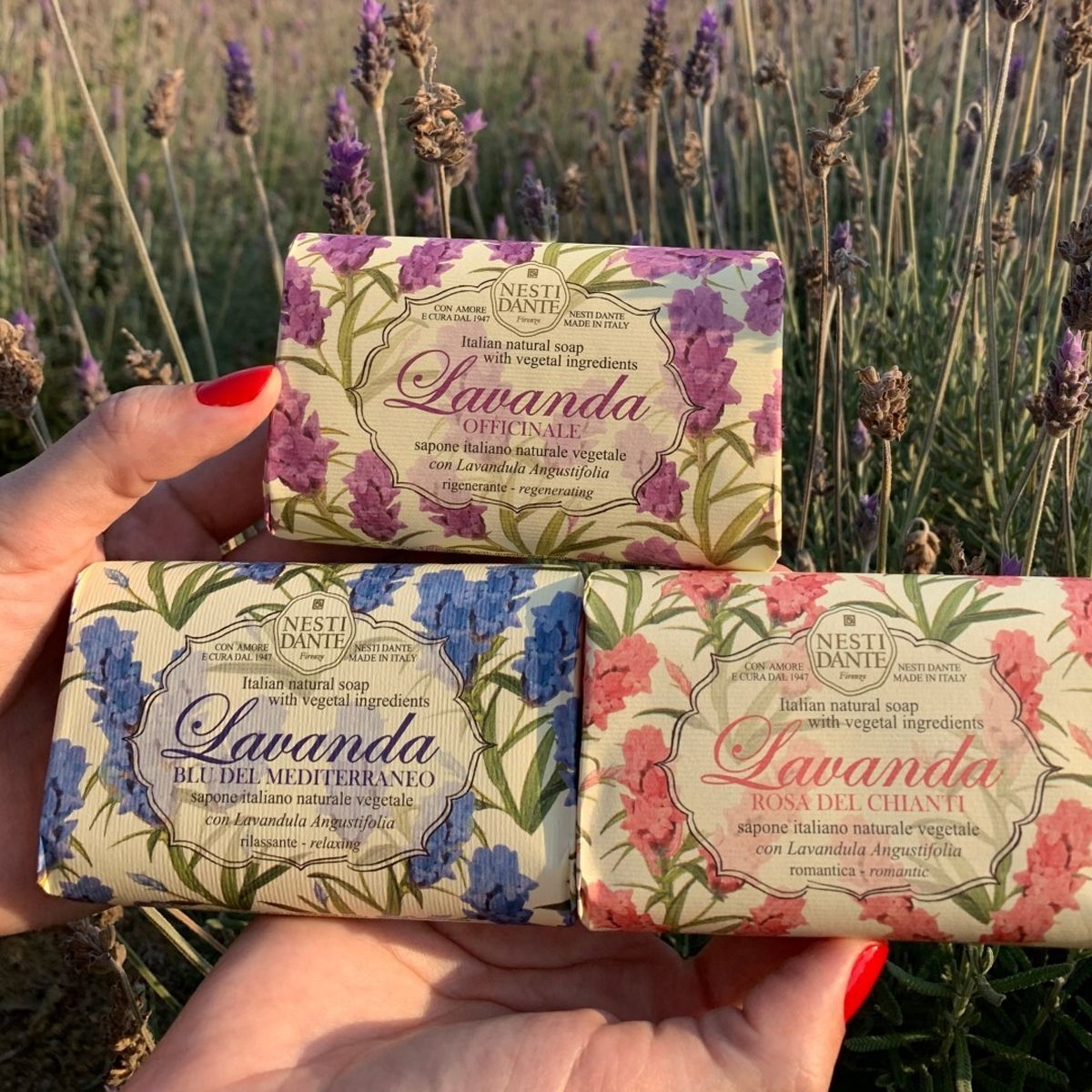 Nesti dante lavanda rosa del chianti soap 150gr.