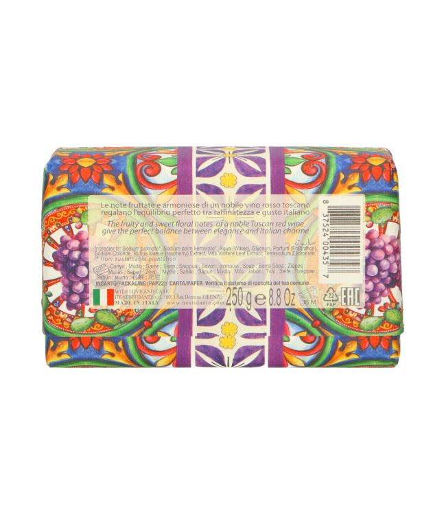 Nesti Dante Villa Sole Rosso Divino del Chianti Soap 250gr.