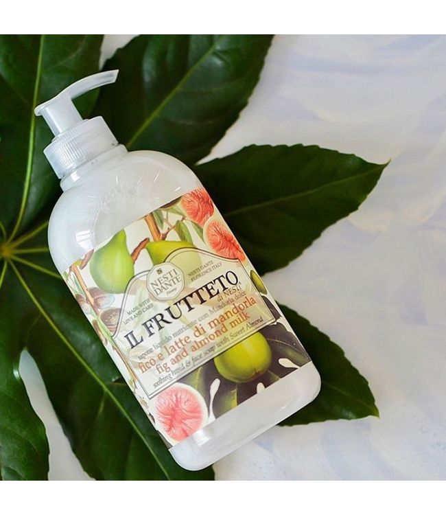 Nesti Dante Il Frutteto Fig mandelmjölks tvål Pomp 500 ml