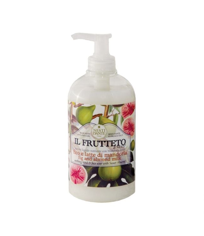 Nesti Dante Il Frutteto Fig mandelmjölks tvål Pomp 500 ml