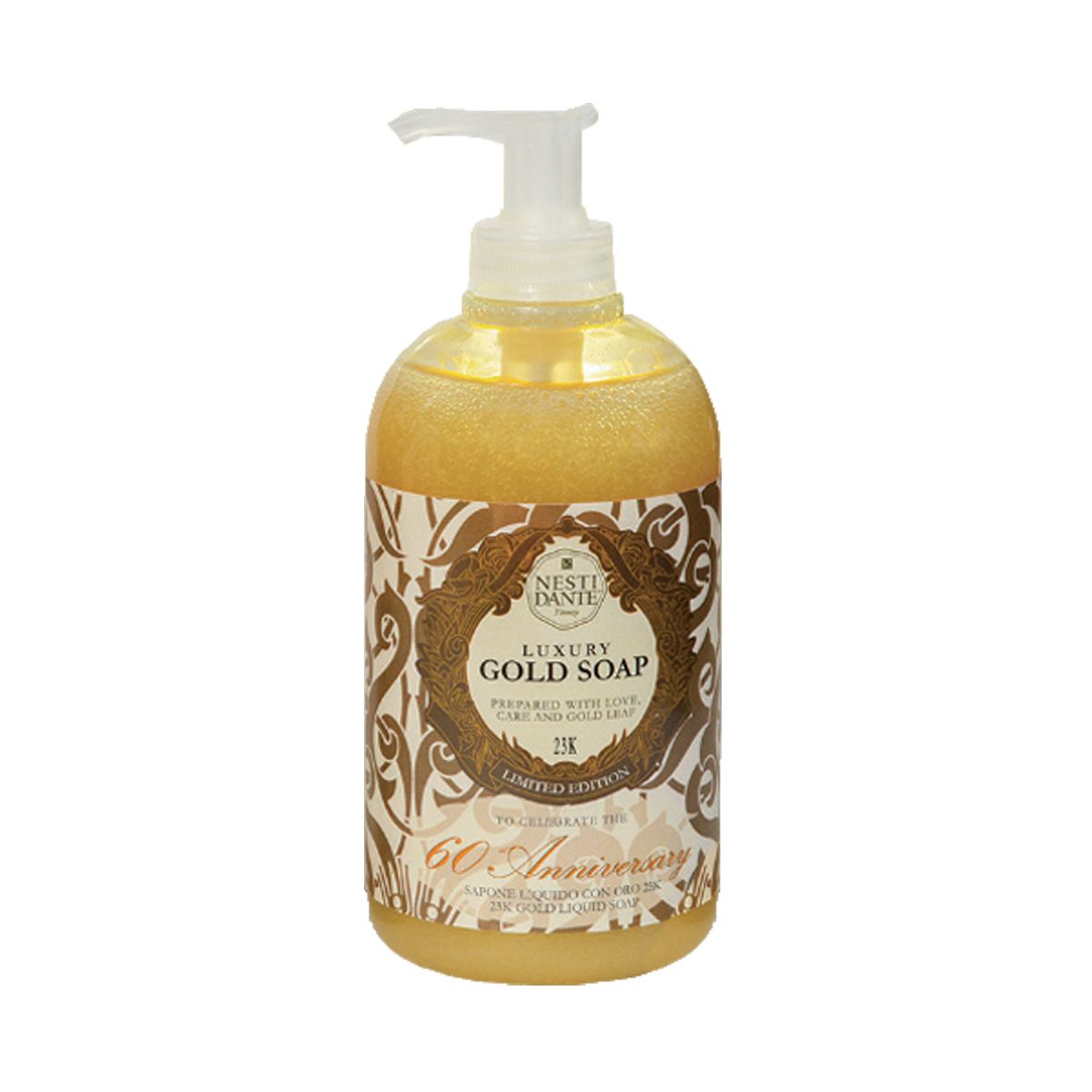 Nesti Dante pompa per sapone oro di lusso 500ml