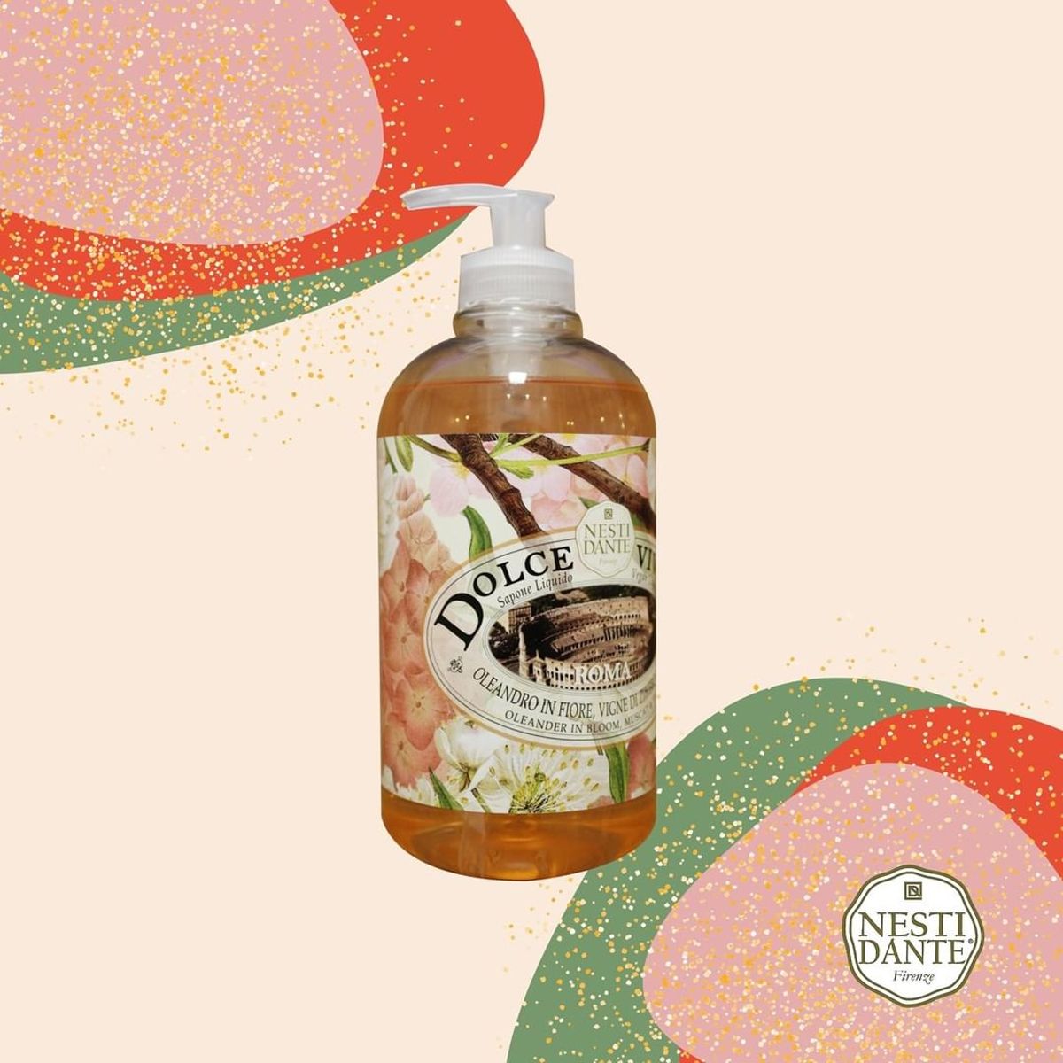 Nesti dante dolce vivere roma soap pump 500ml
