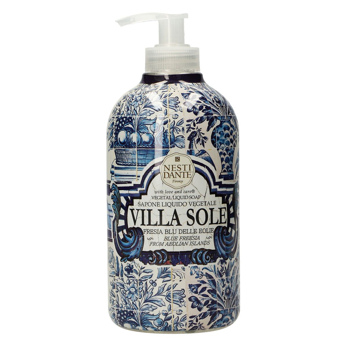 Nesti dante villa sole fresia blu della eolie pompa sapone 500ml