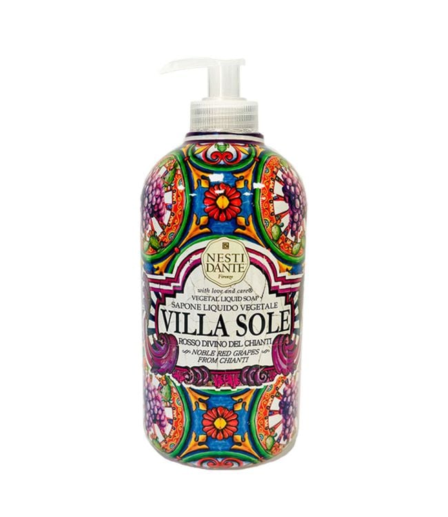 Nesti Dante Villa Sole Rosso Divino del Chianti Soap Pump 500ml