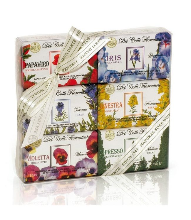 Nesti Dante dei Colli Fiorentini Gift Set Soap 6x150gr.