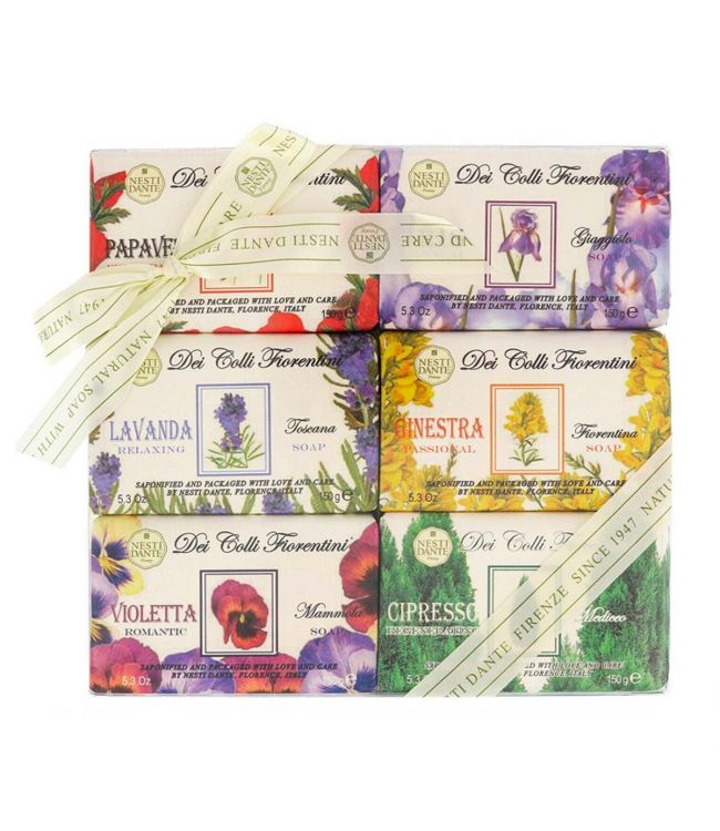 Nesti Dante dei Colli Fiorentini Gift Set Soap 6x150gr.