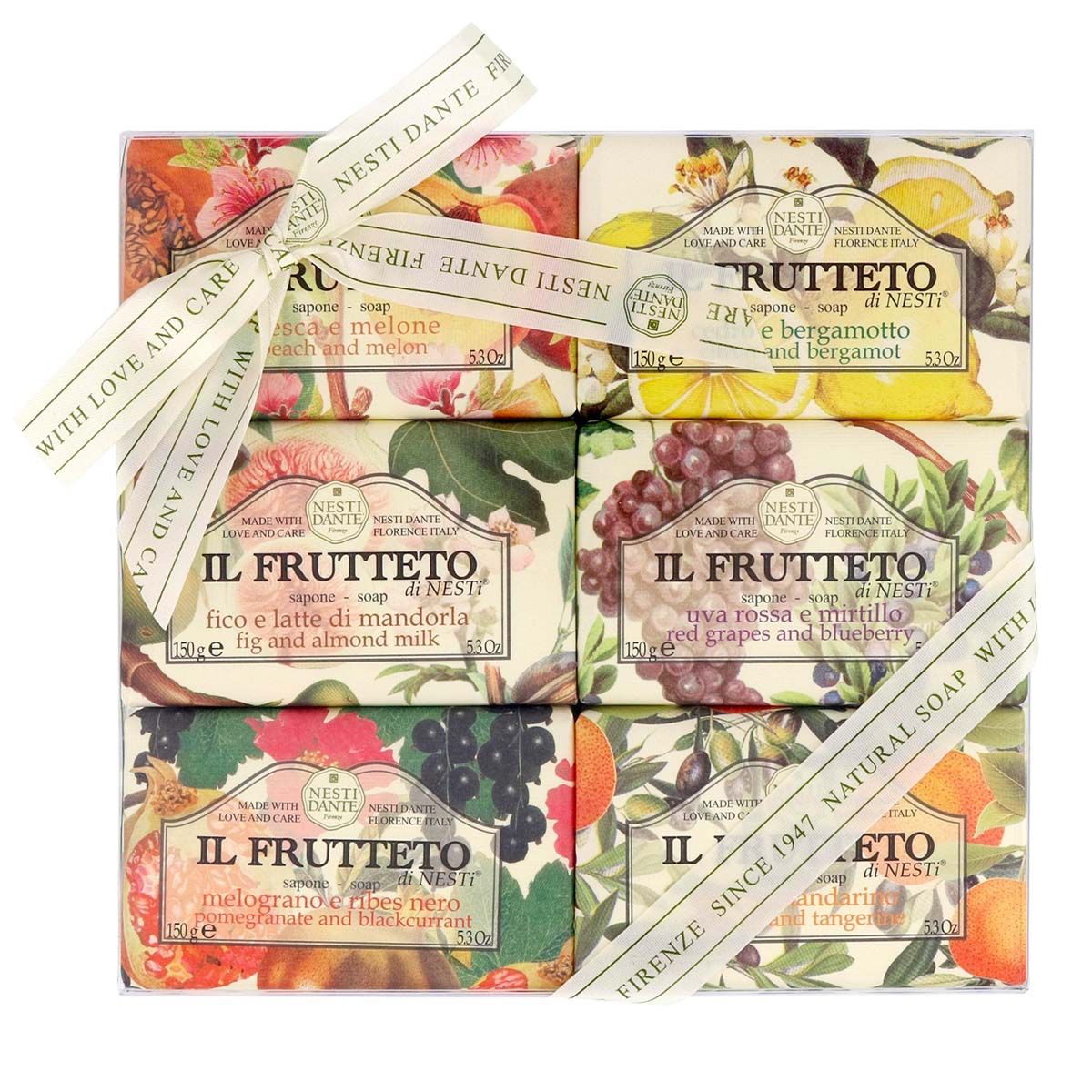 Nesti dante il frutetto gift set soap 6x150gr.