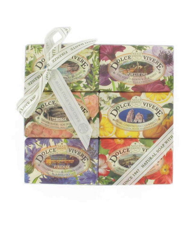 Nesti Dante Dolce Vivere darilno set milo 6x150gr.