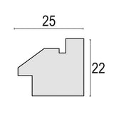 Zep bg723w bologna white 20x30 cm