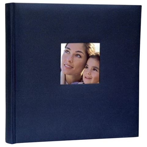 Zep fotoalbum OB313130 ​​Cotton Con Velina Blue med 30 ark 31x31 cm