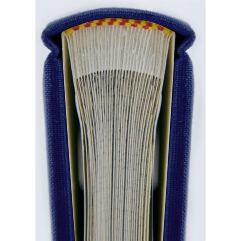 Zep fotoalbum OB313130 ​​Cotton Con Velina Blue med 30 ark 31x31 cm
