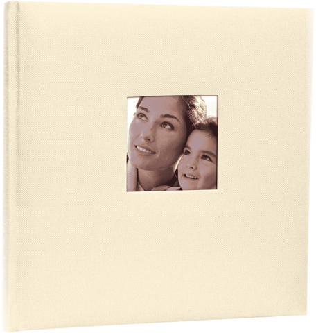Zep fotoalbum OW313130 ​​Cotton Con Velina White med 30 ark 31x31 cm