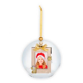 Zep Photo Christmas Ball Voski Gold CH38G 2x3,5x4,5 cm
