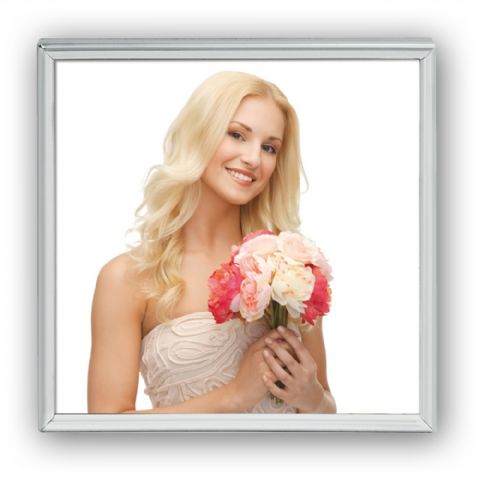 ZEP Photo Frame 120S01-55 Srebrne platowane 13x13 cm