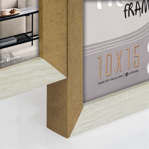 ZEP Photo frame DN496W VERCELLI White 4q 4x 10x15 cm