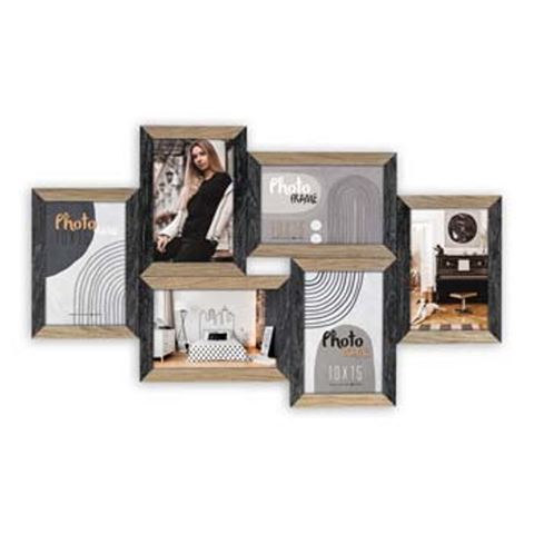 Photo Frame ZEP DN688B Vercelli Black 6x 10x15 cm