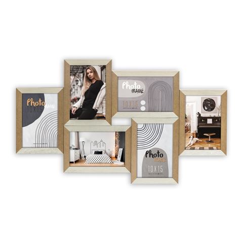 ZEP Photo Frame DN697W Vercelli White 6x 10x15 cm