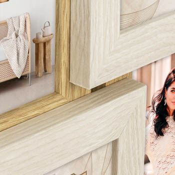 Photo Frame ZEP DT553W Locarno White 5x10x15 1x10X10 cm