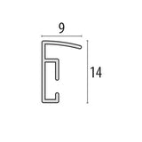 ZEP Photo frame KK9 Bronze 40x60 cm