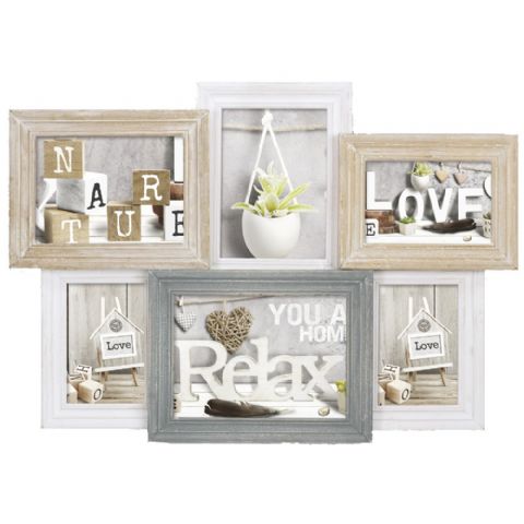 ZEP Photo frame TY1449 Vincennes for 6 photos