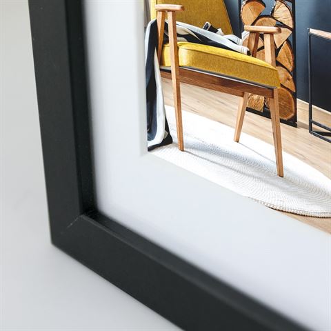 Zep Photo Frame V5920b Niki Black 15x15 20x20 cm