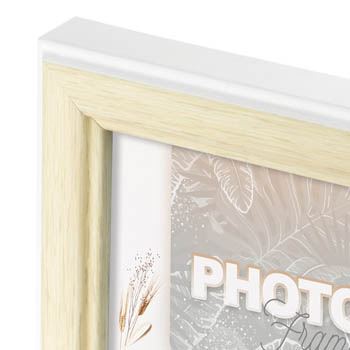 Zep Photo Frame WD464W Bensen White 10x15 cm