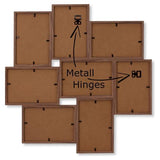 Zep Multi Photo Frame MP150 Stockholm temno rjava 8x10x15 cm