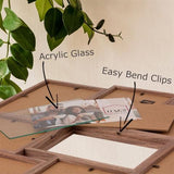 Zep Multi Photo Frame MP150 Stockholm temno rjava 8x10x15 cm