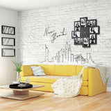 Zep pc008b trieste black 8x10x15 (52x52) cm