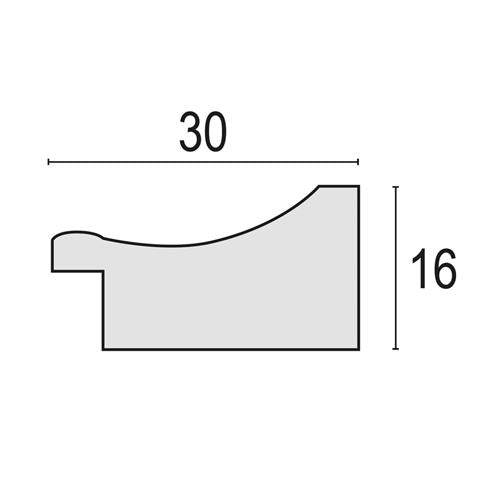 Zep TG334B Glidder brong 30x40 cm