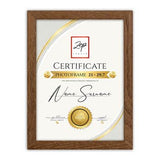 ZEP V4721N Certificate Brown 21x29.7 cm