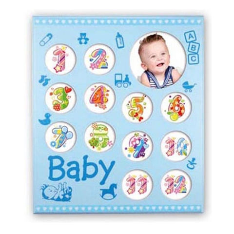 ZEP WG3BL Baby Gallerie Blue 12x8x8 14x14 (36x42) CM