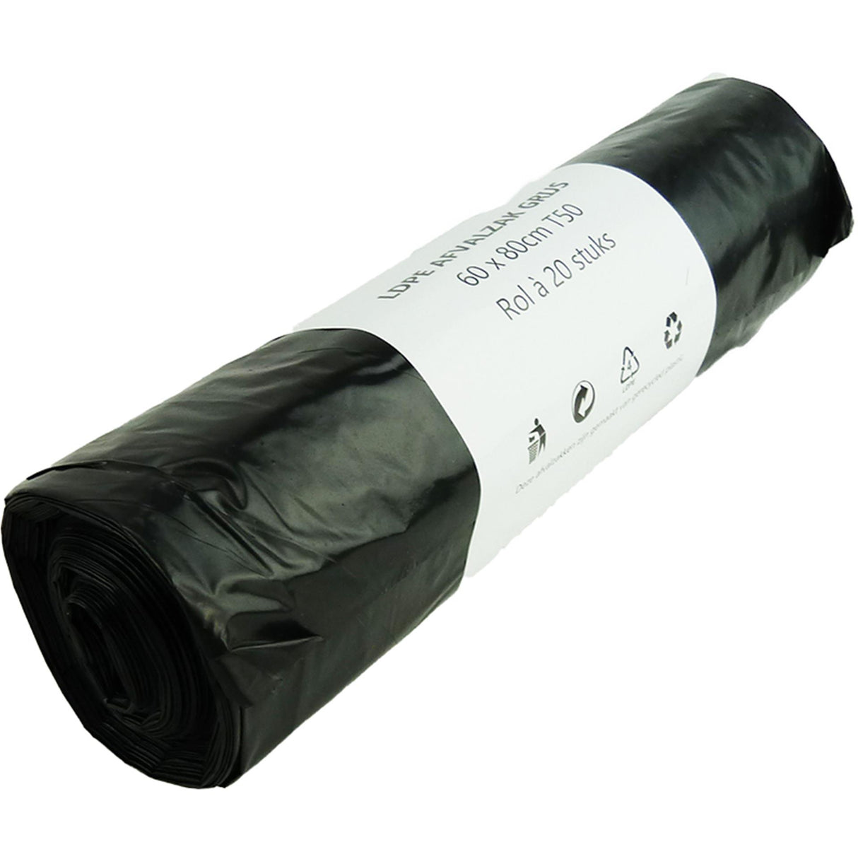 Sacs à ordures - 60 litres - 20 pièces
