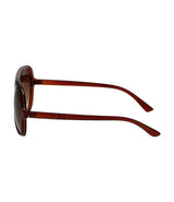 Spectrum Sunglasses Vintage Pilot Gradient Brown Ladies
