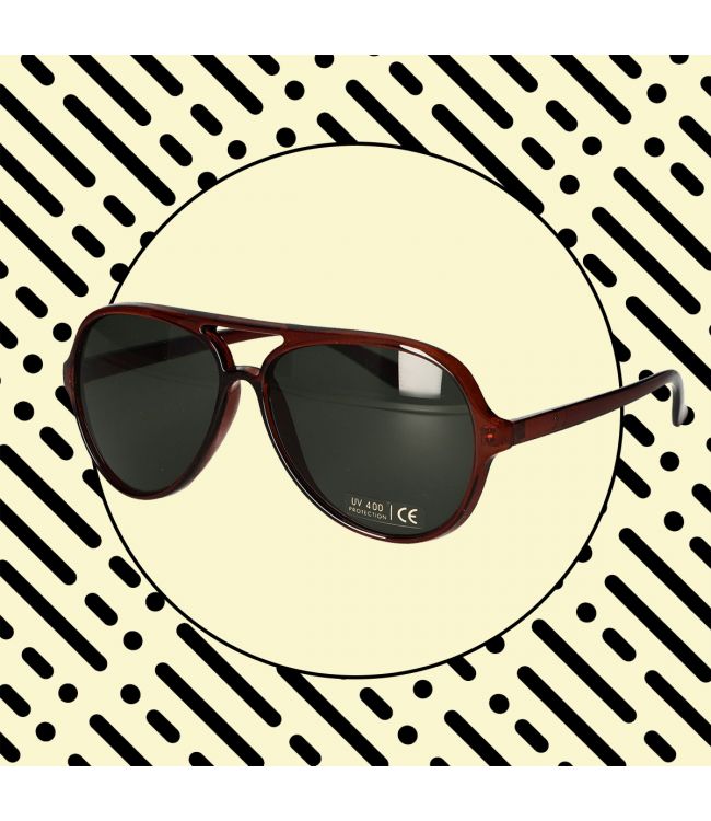 Spectrum Sunglasses Vintage Pilot Brown Ladies